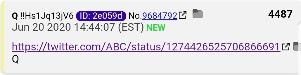 35.  #QAnon SDNY AG Berman thought he could refuse to resign. AG Barr informed him today  @POTUS removed him. President Trump told reporters decision “was all up to the AG.”   #Q