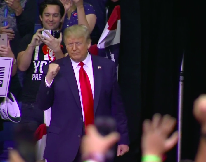 Rev21five's tweet photo. .@realDonaldTrump #4MoreYears You are the best!! Thank you for supporting LIFE! https://t.co/TlL0mIOjQz