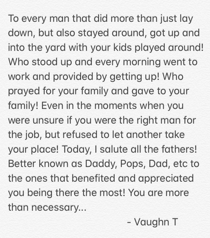 VTJamison's tweet photo. Happy Fathers’ Day! https://t.co/bvXPe8nm0C