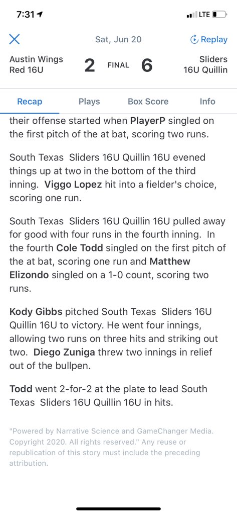 melznga's tweet image. Game three is a W for the @stsliders Quillin 16U. Great job boys and great way to close it @DiegoZu2022!  #baseballbusiness #lagiradediego @SharyBaseball