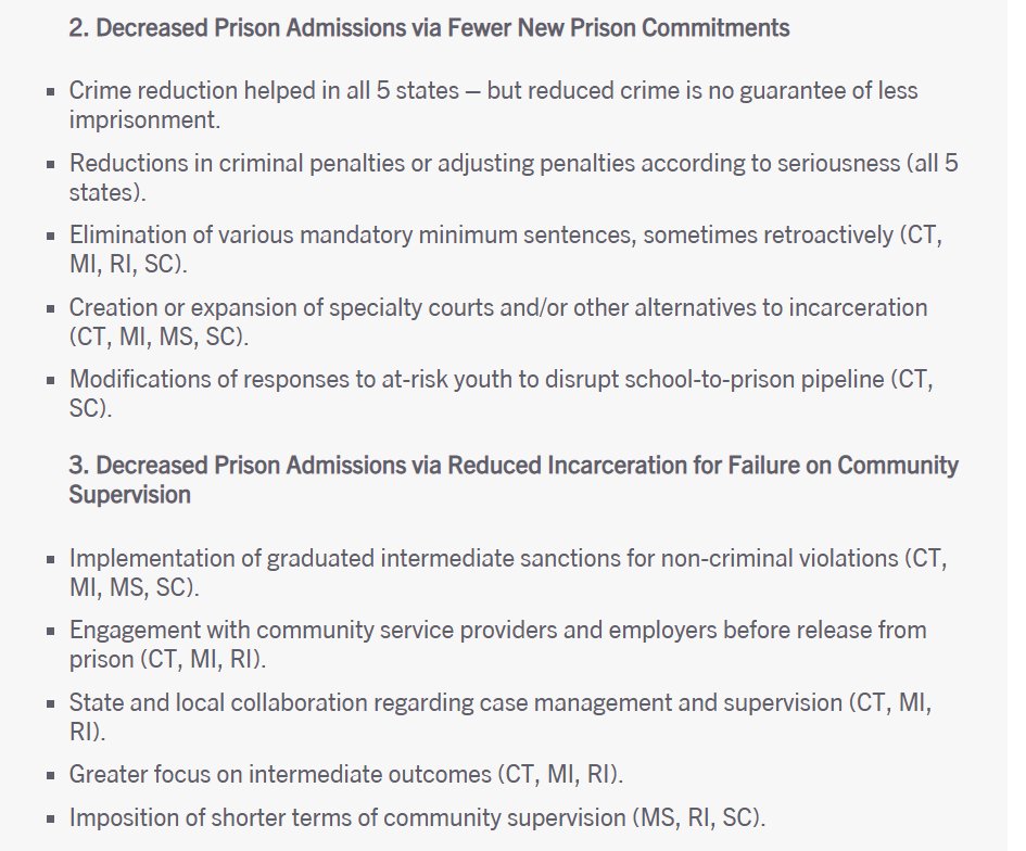 PROBLEM  COURT: SENTENCING Mass Incarceration is inhumane, expensive and counter-productive to crime reduction.  Vastly reduce incarceration and corrections co-dependency. Decarceration strategies. Create community alternatives. See https://www.sentencingproject.org/publications/decarceration-strategies-5-states-achieved-substantial-prison-population-reductions/