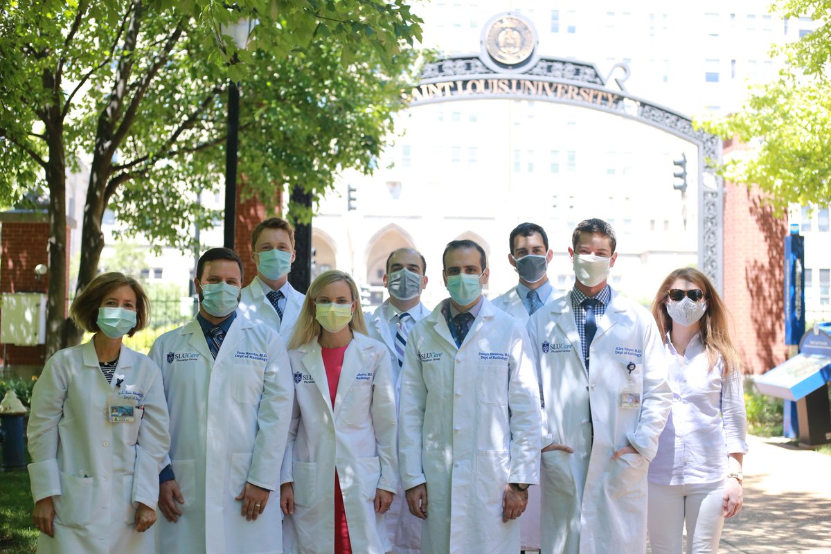 jmanso88's tweet photo. Congraduation to this fantastic SLU Radiology class of 2020! So proud to be a part of this incredible class. #radres #slurad @SLU_Official https://t.co/5GE8TAVxq1