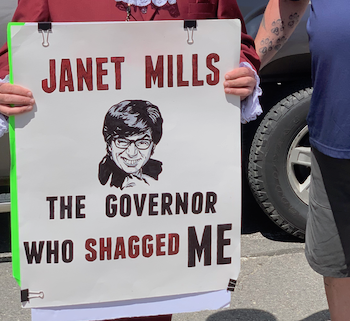 ConsciousPixie's tweet photo. @GovJanetMills #mepolitics #reopenmaine #reopenme #reopenamerica #standupmaine https://t.co/r1LEV65Rac