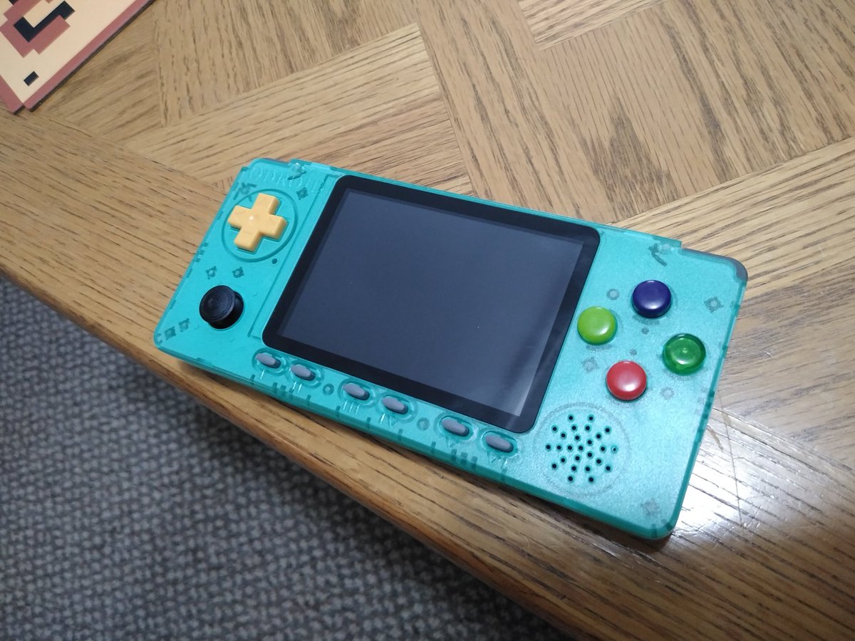 RichRetr0's tweet photo. Turned my Odroid Go Advanced BE into a BMO Advance. Love this handheld!
#odroid #odroidgoadvance #ameridroidsbc #bmo #adventuretime #hardkernel #retrocollective #handheldgaming https://t.co/vtoFmI2ATF