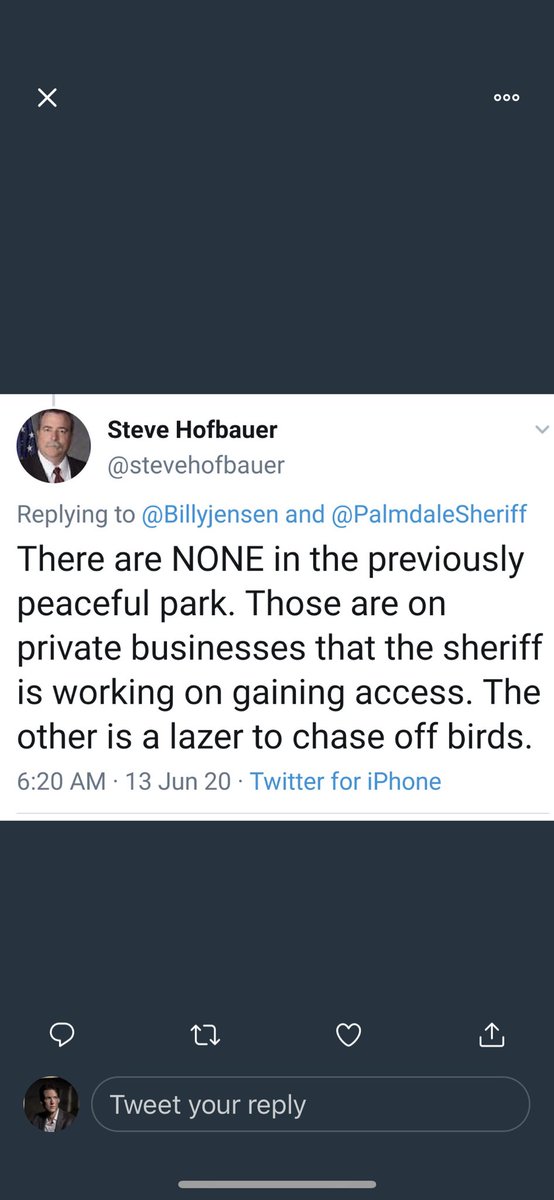 Billyjensen's tweet photo. The #palmdale mayor tweeted this to me this morning after I called out the city for saying saying there were no cameras facing the park. Now his account is “not loading.” @stevehofbauer what are you hiding now? #Robertfuller https://t.co/R6Mr64FhSo