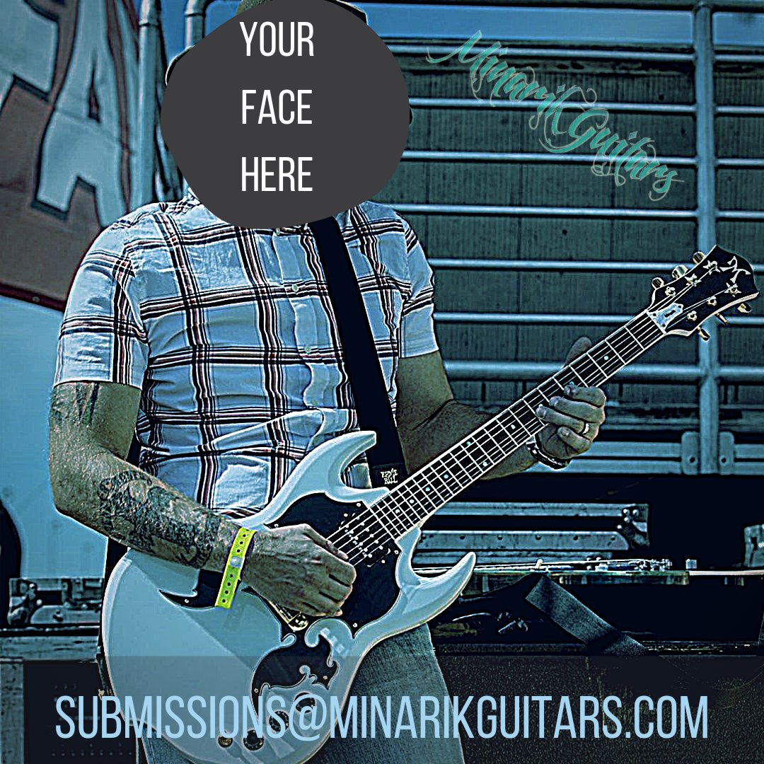 Do you love Minarik Guitars?  Do you have a killer pic or vid of yourself playing one?  Send over your pics and vid links, along with your social media links, to submissions@minarikguitars.com for a change at being featured on our social media pages!