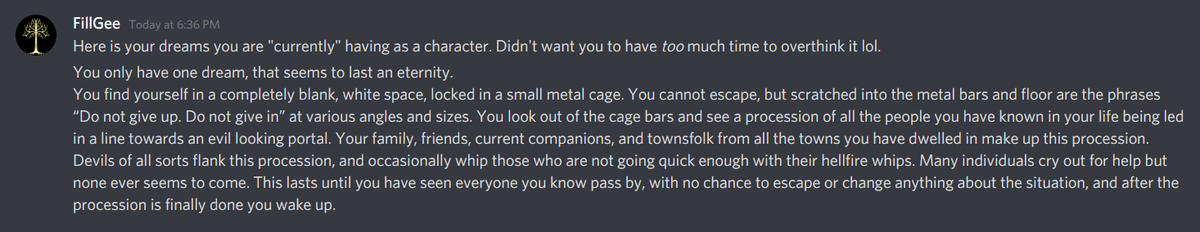 So I made a deal with a devil on my DnD protector hexblade aasimar character... Don't do that... Tyr will be pissed...