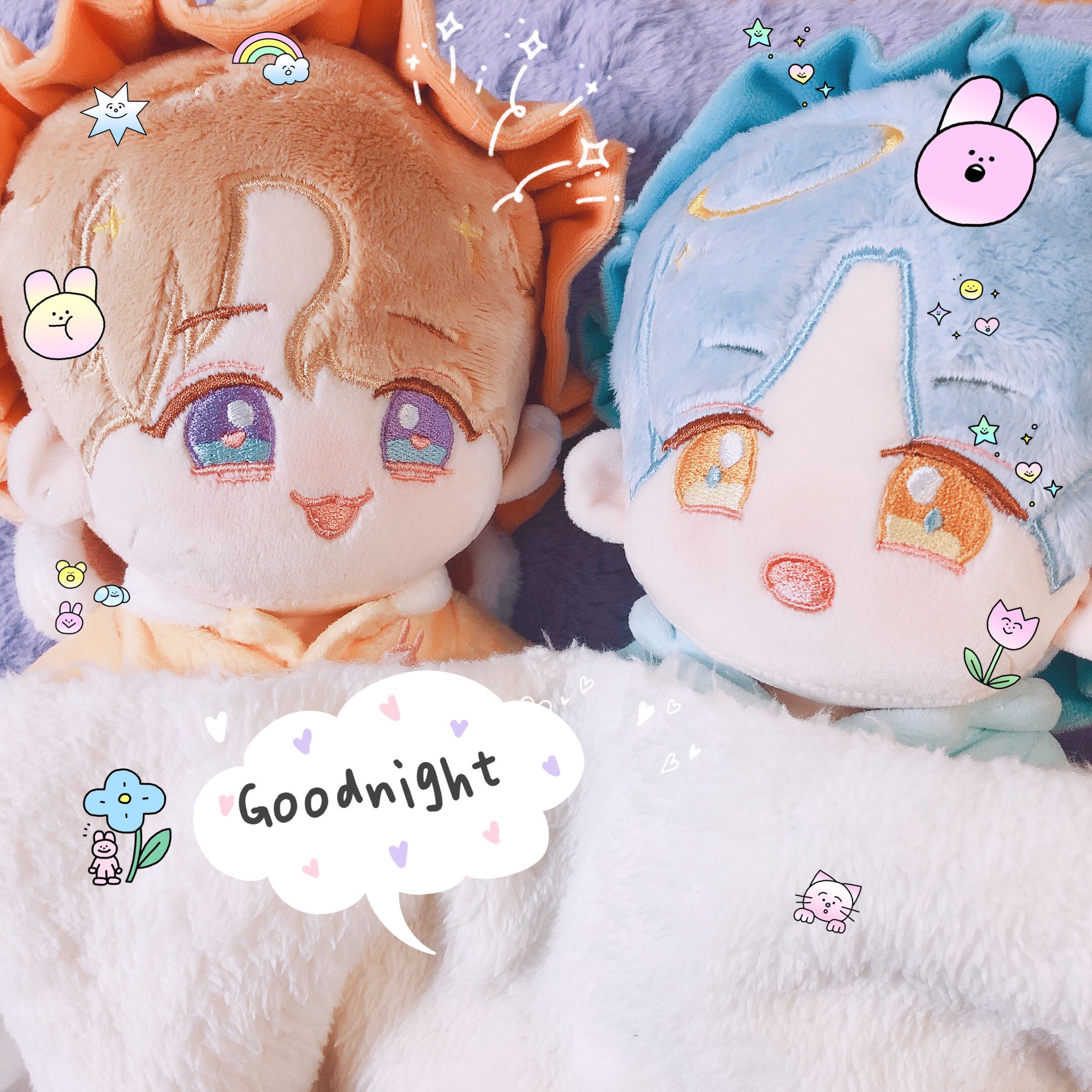 Goodmorning Night New Samples Of Pajamas After Sending The Dolls Back We Ll Start To Produce The Products And It Ll Take About 50 Days Not Including The Shipping Time 晚安漢 早安秀 굿밤타니