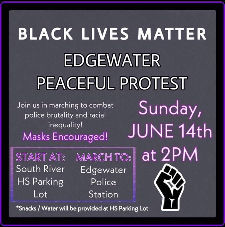 ArundelPatriot's tweet photo. Black Lives Matter peaceful protest in Edgewater tomorrow 6/14 at 2pm. Please share! #Annapolis #annapolismd #blm #blmdmv #blmdc #dmv #annearundel #annearundelcounty #baltimore #annapolisprotest https://t.co/wXPYPQrPrj