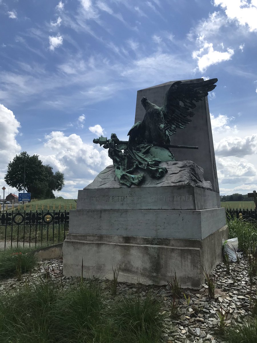 PLinBelgium's tweet photo. Une ceremonie en memoire des soldats polonais-chevaux-legers-de #Napoleon tombés près de Waterloo 18 juin 1815. Merci #ACMN pour la plaque commemorative placée au pied de L’Aigle blessé il y a 30 ans à l’initiative de Christian Richard et son Père @MON_GOV_PL @PolandMFA @dziejepl https://t.co/uaaumYupLj