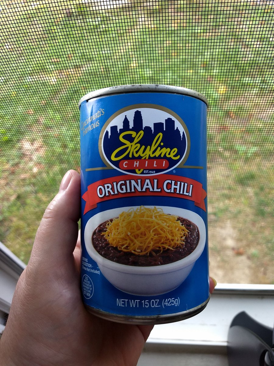 GeoPenny's tweet photo. My lunch today. #SkylineChili #APHGReading2020 https://t.co/z2lAmWHEgW
