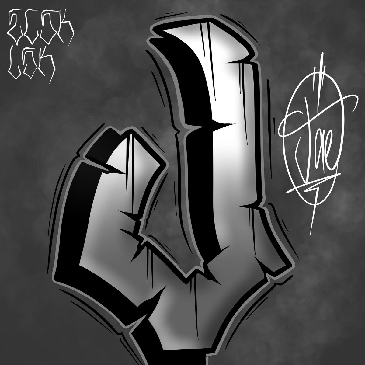 szechuanjae's tweet photo. JaeOne LSK ECSK
#Graffiti #slaps #throwies #tags #streetart #stickerart #jaeone323 #potd #votd #blackbook #sketchbook #label228 #digitalart #procreate #ipad #iphone #lsk #lskrew #lostsoulskrew #endlesscreativestyles #ecsk https://t.co/BspFdUJZQn