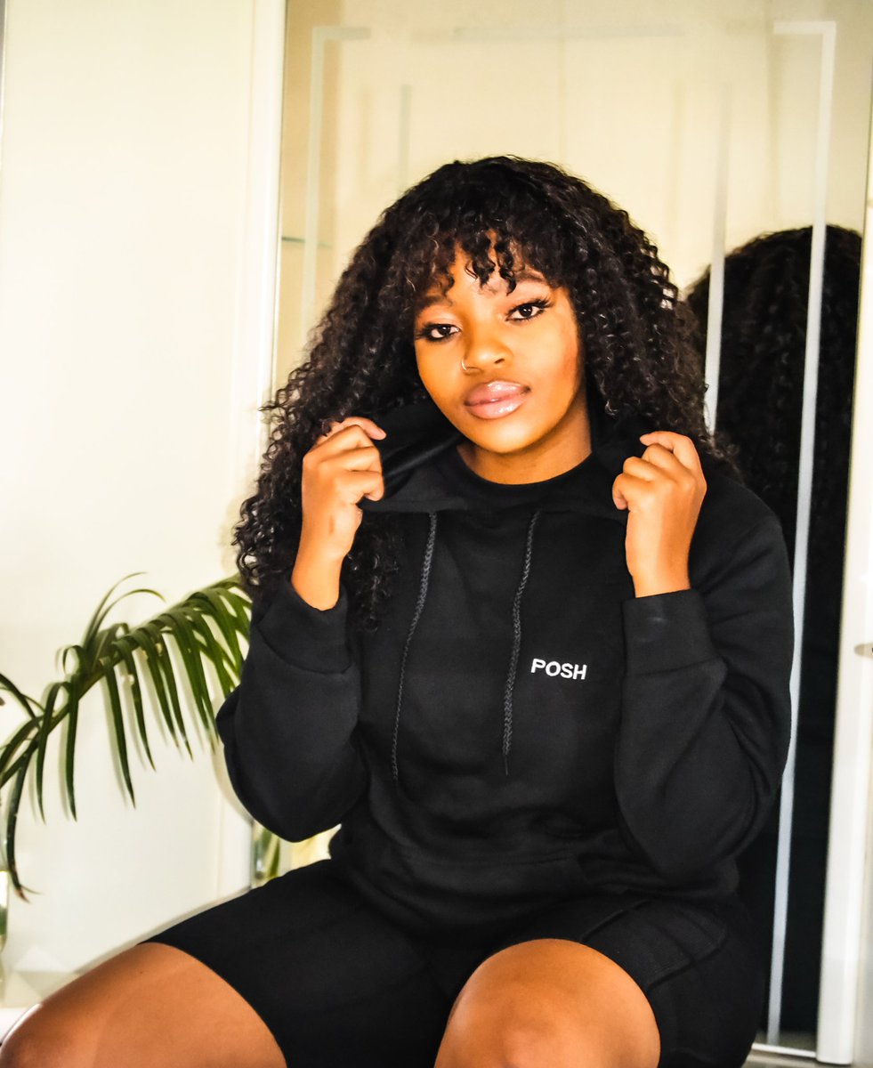 Something_Posh's tweet photo. The Posh Hoodie. R249.99
Available in small, medium, large and XL. We currently only habe it black.  
We deliver nation wide for R100.00 https://t.co/a3uHFjYFFE