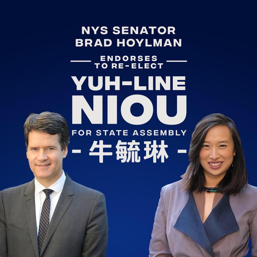 yuhline's tweet photo. My other State Senator @bradhoylman has fought hard in Albany for environmental justice, LGBTQ rights, and against predatory landlords. His work on behalf of New Yorkers means so much and I’m so grateful to have his support! https://t.co/yw4GdhwQ18