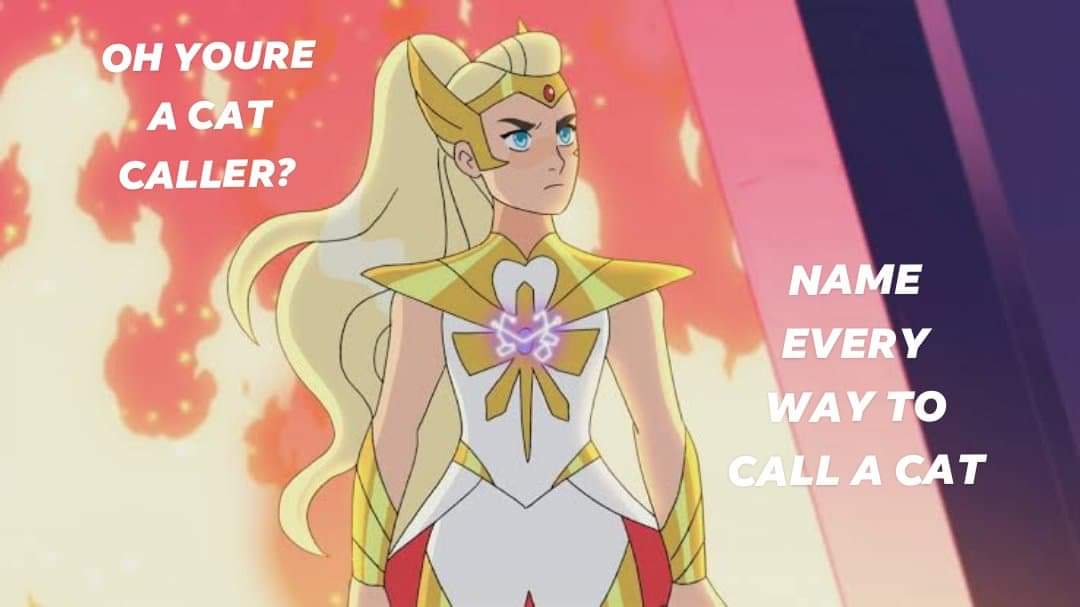 forgetmenotmiko's tweet photo. STFU I made low effort She-ra meme
#SheRa #SheRaSpoiler #SheraSeason5 #spop #sheraprincessesofpower #catradora https://t.co/61sgXdVIeh