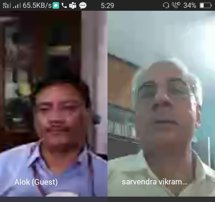 EduleadersU's tweet photo. आज ICT वेबिनार समापन कार्यक्रम में नीति आयोग सलाहकर श्री @IasAlok जी, डिप्टी एडवाइजर श्री हर्षित मिश्र, निदेशक @SarvendraEdu  सर व @i_tweetu व मनोवैज्ञानिक डॉ आलोक मिश्र ने @EduleadersU के 250 ICT टीचर्स को संबोधित करते हुए प्रयासों को सराहा।
@drdwivedisatish
@basicshiksha_up https://t.co/XASoqhGRL5