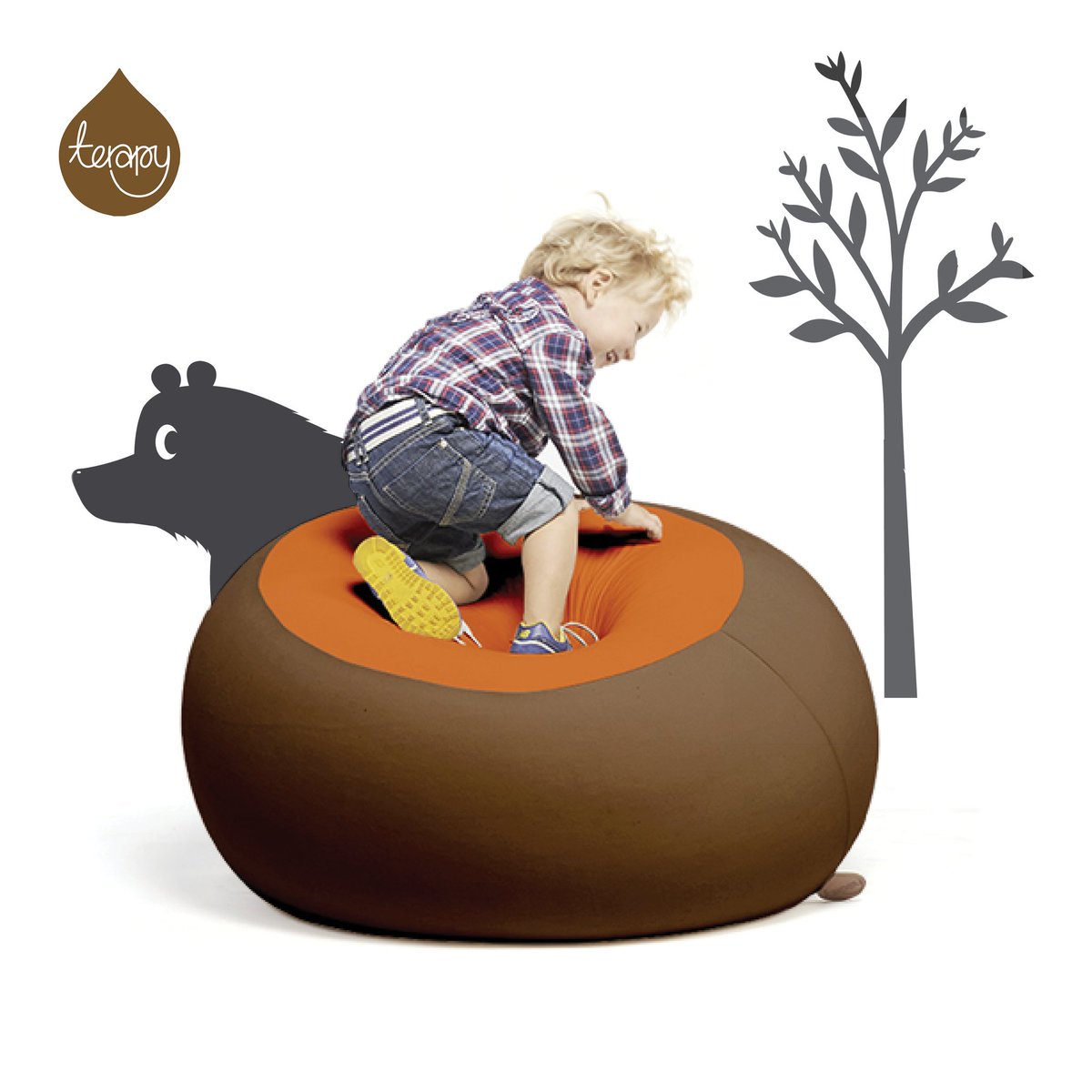 Stanley: ontelbare atomen van zachtheid verenigd in een van onze kinder zitzakken. Deze zachte stuiterbol vormt een eyecatcher in iedere woonkamer. Nu met 10% KORTING!