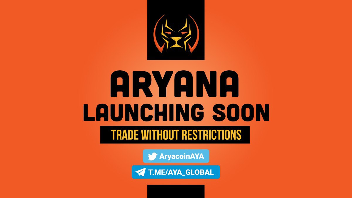 CoinMarketCap's tweet photo. Congrats to Aryana on its upcoming trading platform launch, a powerful, safe, global trading marketplace! 

Follow: @AryacoinAYA  
Stay tuned with: https://t.co/zsNhtLNFXa  

#ad #sponsored #cryptoexchange #aryana https://t.co/ZgWVYnZzEn