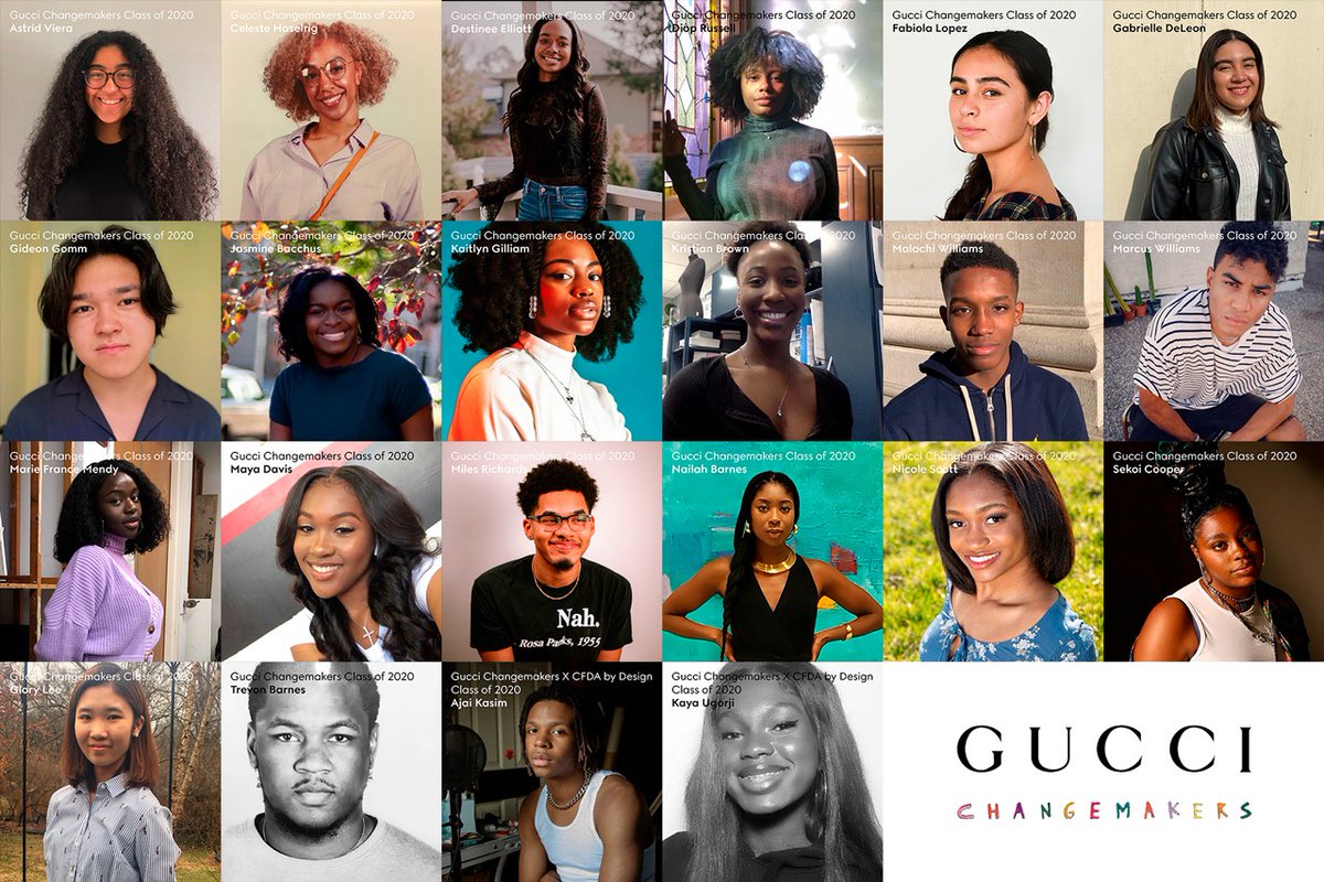 workwithadd's tweet photo. @gucci launches #ChangeMakers Scholars awarding $1.5 Million to college bound students from diverse backgrounds. via @HYPEBEAST https://t.co/FqaoPCi48r