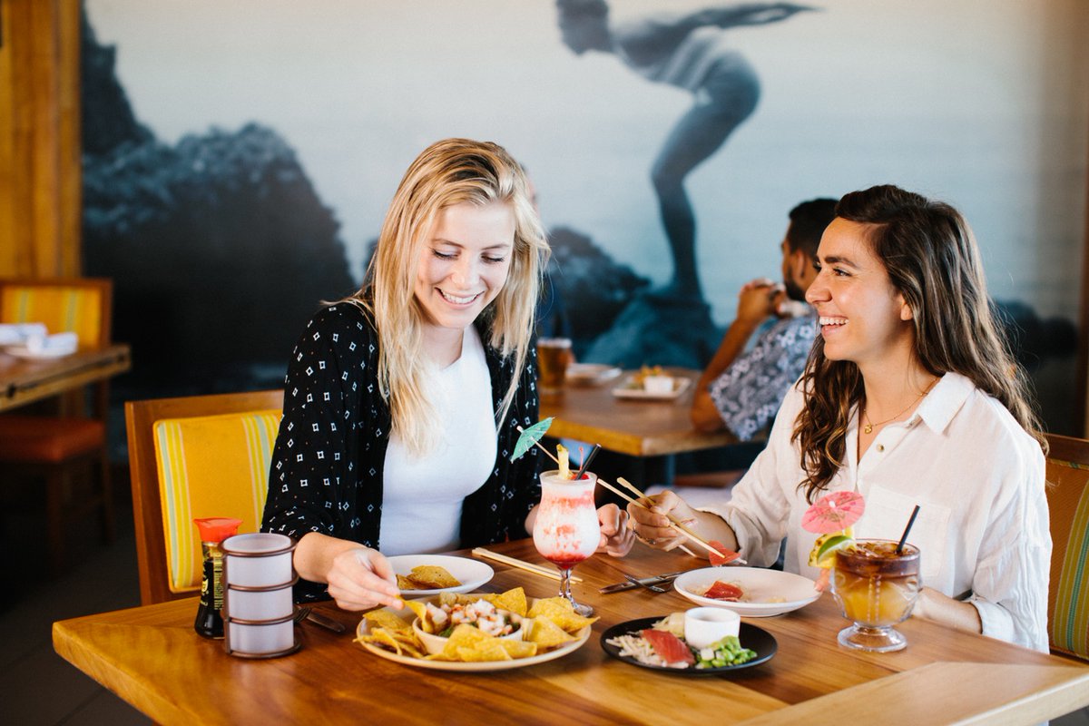 Join us at the waters edge this weekend for your favorite island-inspired dishes, a Mai Tai and a splash of aloha. Open from 12:00pm-9:00pm all weekend! Make a reservation at bit.ly/2B2GOOk Curbside pickup still available. See you soon!