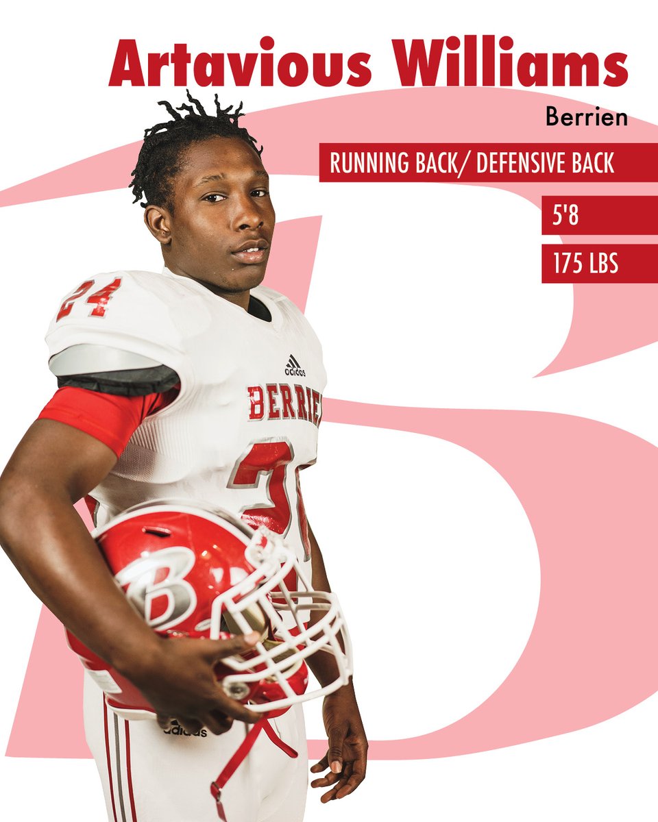 "Cook is our biggest. You can just feel the energy the whole game."
- Artavious Williams
.
.
.
#football #highschool #georgia #runningback #defensiveback
