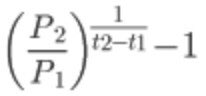 2/ How do I calculate my annual return? It’s a simple formula determined by my holding period “T”For example: If I buy  $AAPL stock at $100 and sell it for $200 5 years later, my annual return is: (200/100)^(1/5)-1=~15%