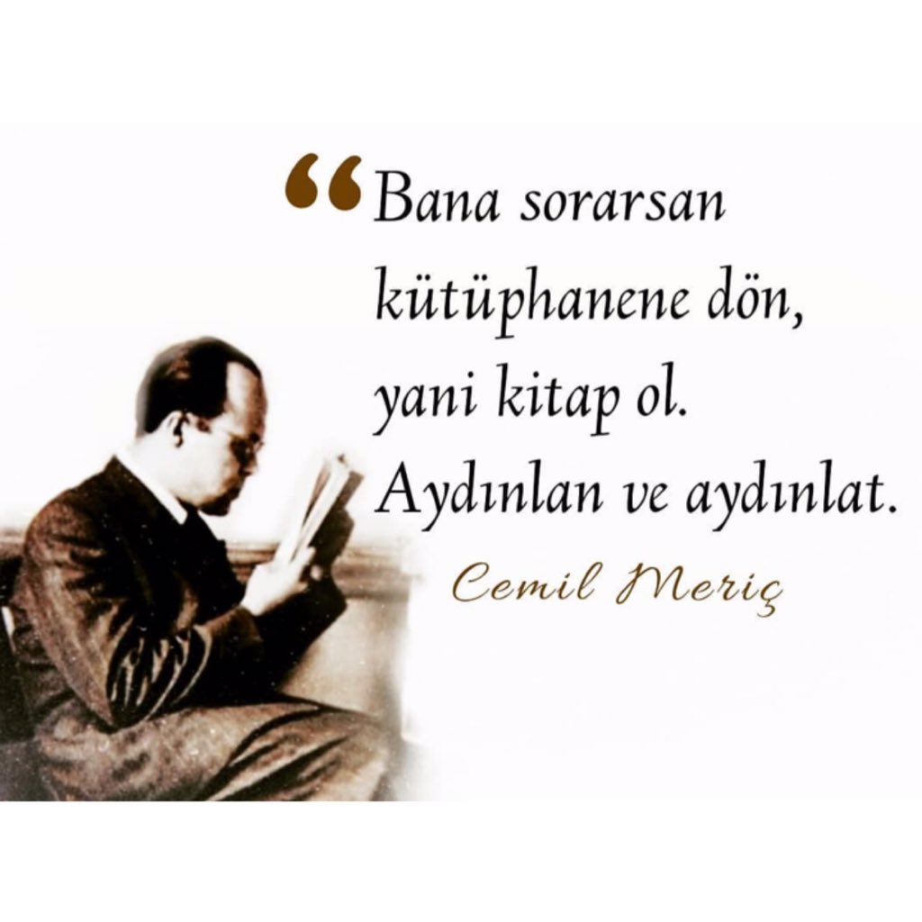 “Aydın olmak için önce insan olmak lazım. 
İnsan mukaddesi olandır. 
İnsan hırlaşmaz, konuşur,
maruz kalmaz, seçer..”

Vefatının 33. yıl dönümünde kıymetli mütefekkir, yazar ve mütercim #CemilMeriç'i rahmetle ve saygıyla anıyoruz.
