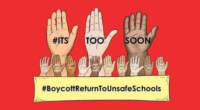 McLeftFace's tweet image. "there has been no support for my child who has special educational needs during the lockdown but if I send him into school he's a high risk of covid complications"

#NotMyChild

#ItsTooSoon

#JuneTooSoon

#BoycottUnsafeSchools

#SchoolReopeningUK

#SchoolsReopening