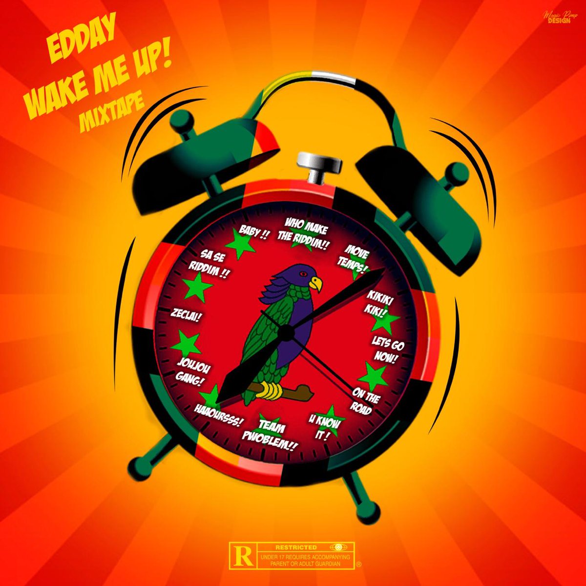 EddayOfficiel's tweet photo. 🔔 WARNING WARNING 🔔
Après un long moment d'attente il est grand temps de vous présenter mon premier projet 💃🕺🏾
⏰ WAKE ME UP MIXTAPE ⏰
Bientôt disponible sur toutes les plateformes de téléchargement légal
@GVEENTERTAINME1
#TeamPwoblem #GVE #JdmoCheffRiddim #DjDirteeBeatz https://t.co/I8hdUVBoFN