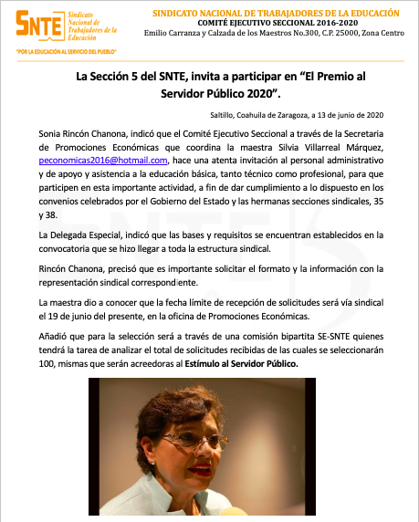 Sonia Rincón Chanona tweet media