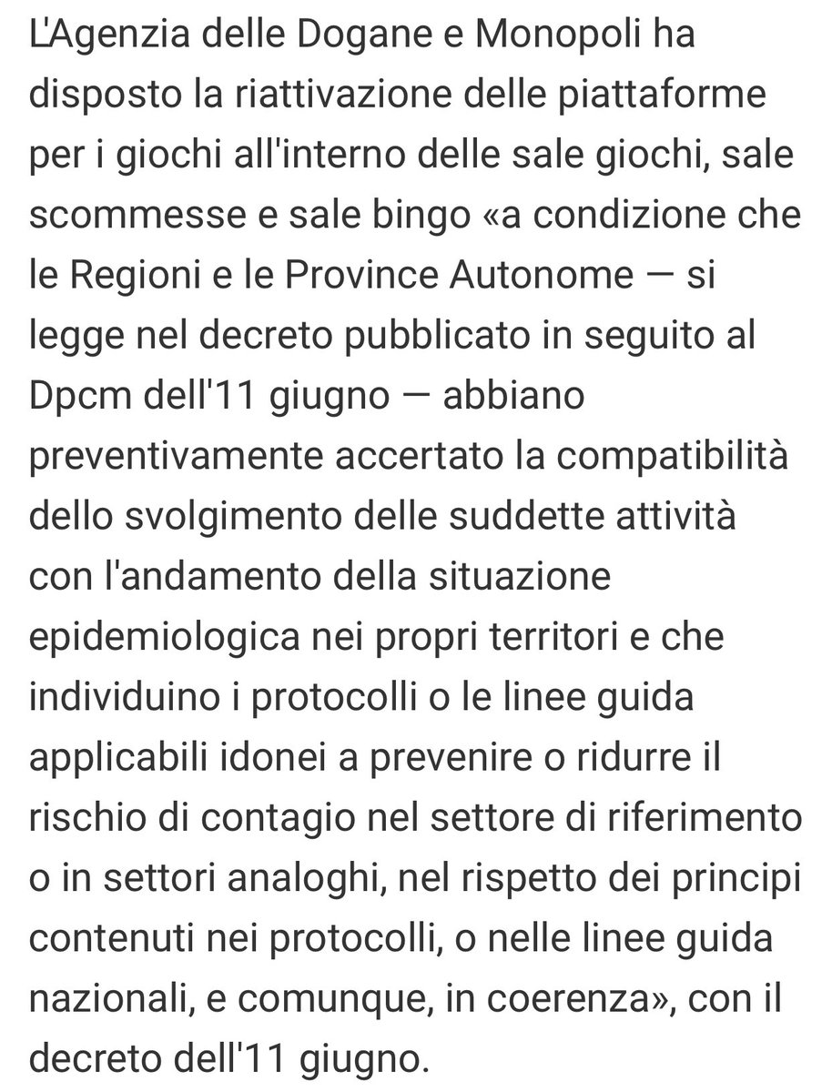 marcocongiu's tweet photo. Un Paese che riapre prima le sale giochi, scommesse e bingo, delle scuole. https://t.co/HfQJfrjRkU