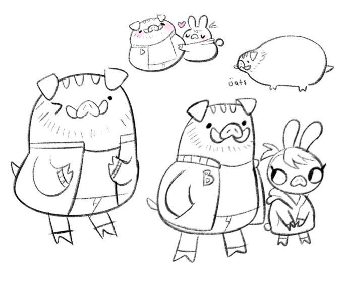 Arms feeling better ? designed a fursona for @BaronvonCarne 