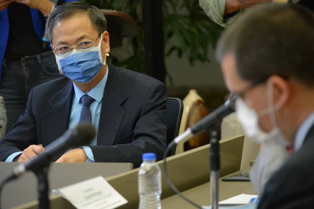 #FOTOS | Así fue el encuentro telemático con el Cuerpo diplomático acreditado en Venezuela.

#VenezuelaSoberanaYDemocrática