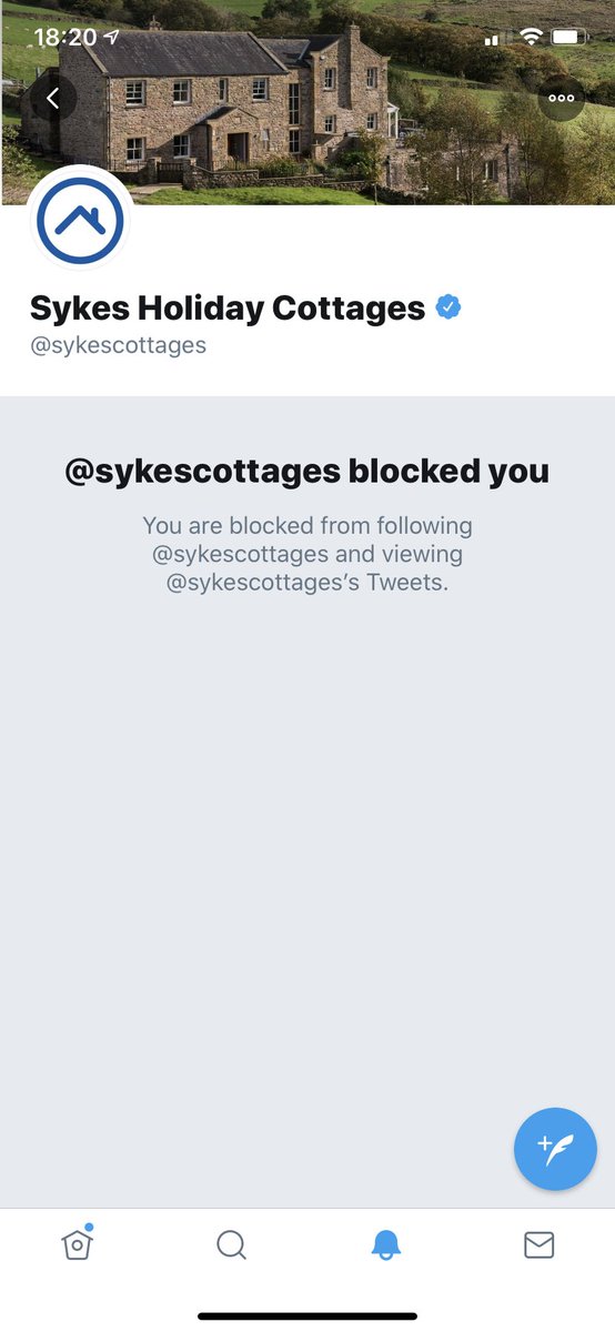 _simmo50's tweet photo. #sykescottages And there we go...despite the fact they still have my money, this is how Sykes Cottages treat their customers. Absolutely shameful and just makes me more determined to pursue this sham of a company https://t.co/lkGQOhVLt2