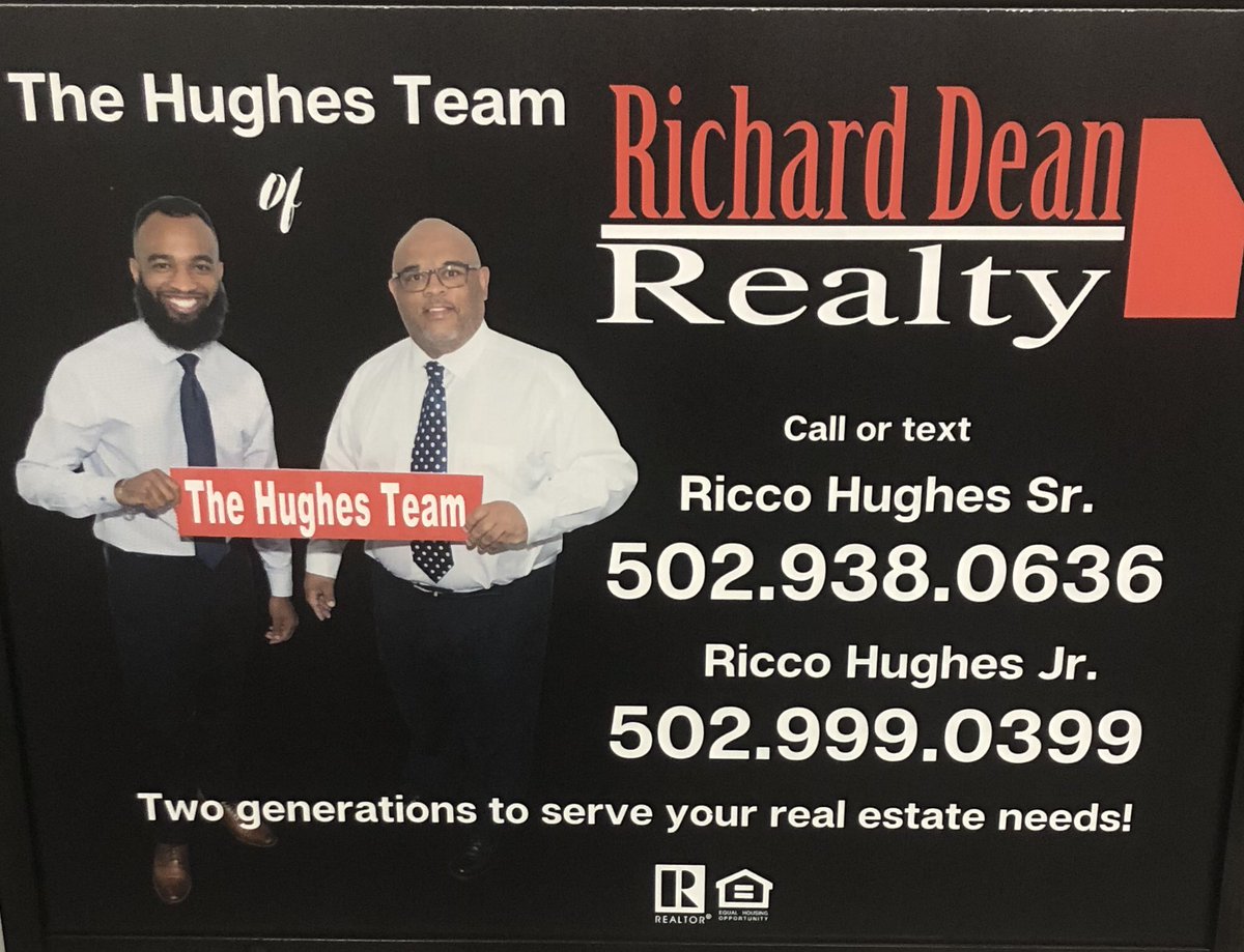 KYFUTURESTARS's tweet photo. For all of your Real Estate needs! #RichardDeanRealty #HughesTeam https://t.co/3ZNQVNyopM