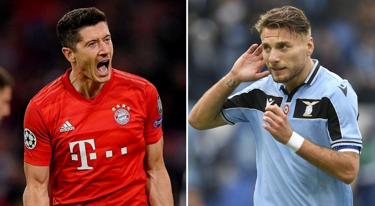 YoHabloFutbolYT's tweet photo. La situación de #Lewandowski está BIEN DIFÍCIL (luego de perderse el #FCBBMG) con miras a conseguir su #BotaDeOro y su batalla con #Immobile.
Ésta es la cuestión:
#RL9 - 30 goles (+3️⃣ partidos)
#CI17 - 27 goles (+1️⃣2️⃣ partidos)
¿Qué creen ustedes? ¿Lo logrará? https://t.co/oz5pzFUUmY