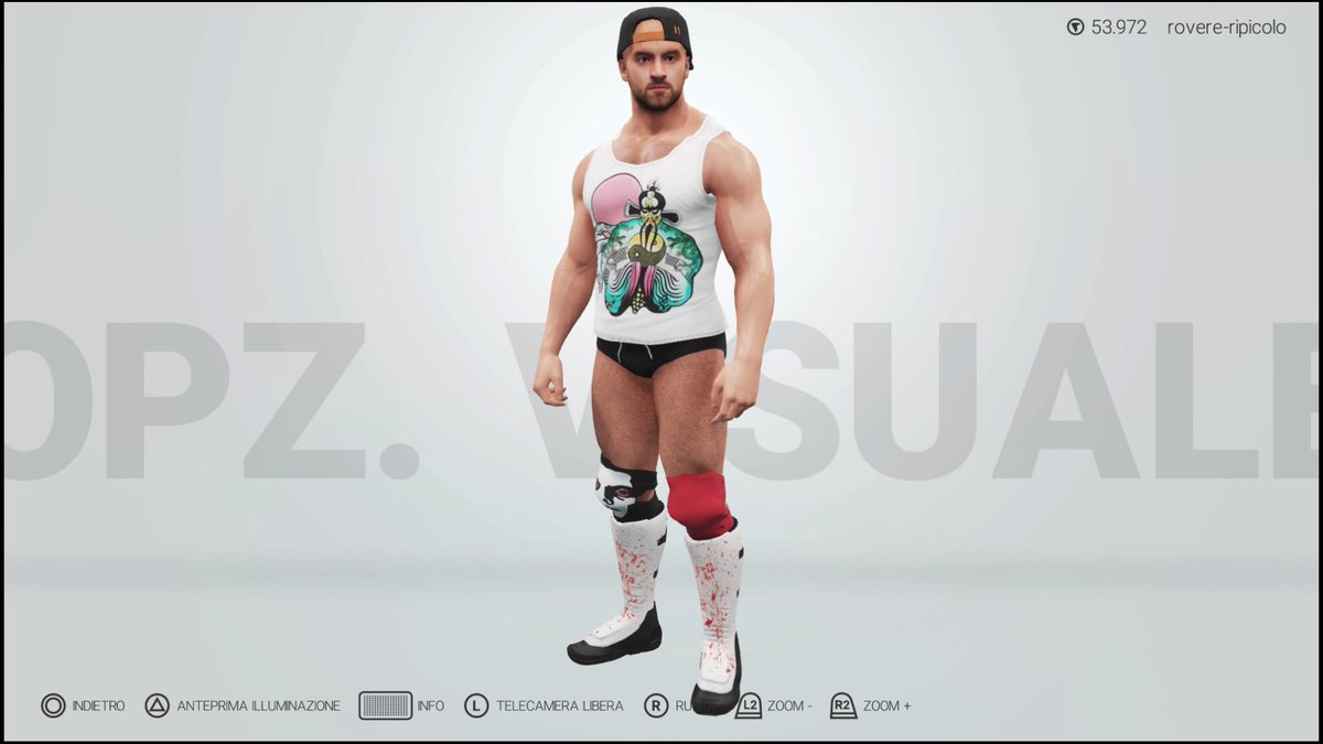 enzoanimal90's tweet photo. Chris Dickinson uploaded on CC for #WWE2K19 for #PS4. Search for ENZOFOLGORE90. 
#DirtyDaddy #DickStrings #Pazuzu https://t.co/tpmAdLDJMf