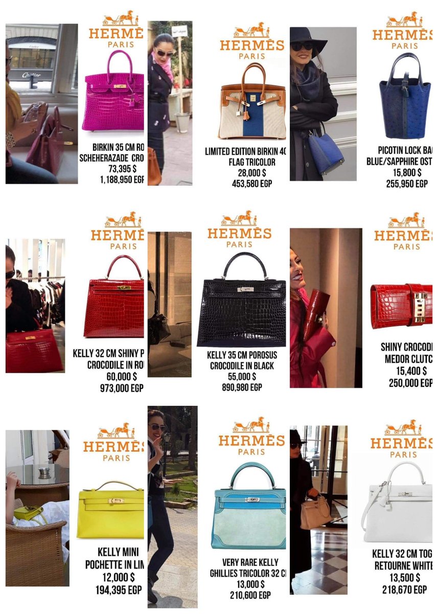 Hadeer89's tweet image. دي شوية شنط كده معدية المليون جنية😁
#شريهان