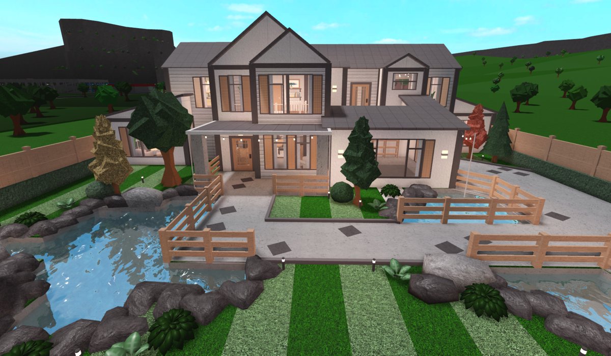 Lanizor On Twitter Large Family Home 178k Link Https T Co 9uqwasz2aw Decals From Ayzria Roblox Bloxburg Bloxburga Rbx Coeptus - ayzria roblox mansion bloxburg