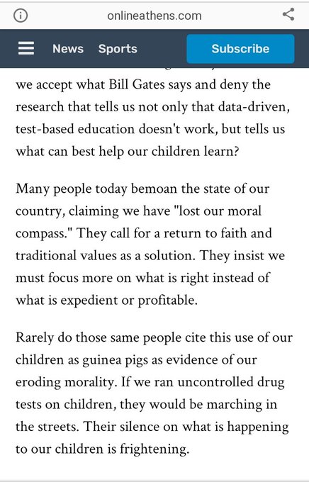 From OnlineAthenas (2 part) #ExposeBillGates https://t.co/HS7FPP73la<a href="/tag/exposebillgates"class="tags">#ExposeBillGates</a>