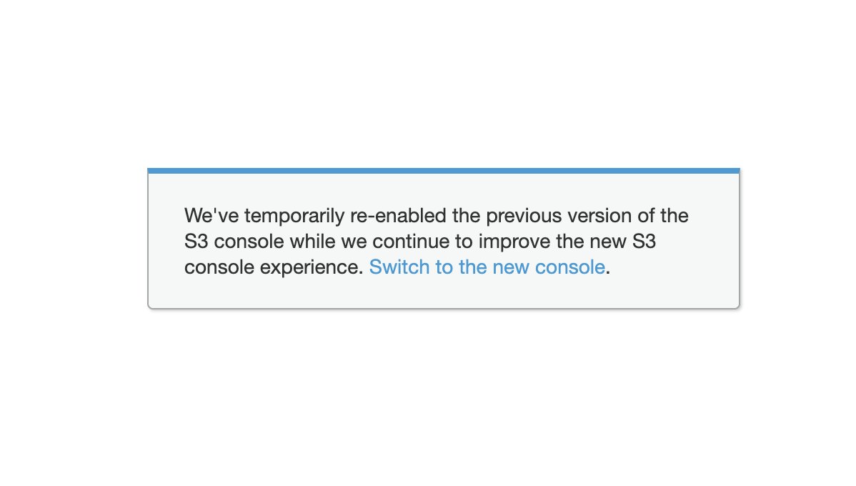 andrewbrown's tweet image. I was going to film all my #AWSCertified S3 follow along because the UI had been updated, but now I see this message, soo...... I shouldn't shoot new versions just for the changes in the UI because they could change again? #AWS #AWSProblems