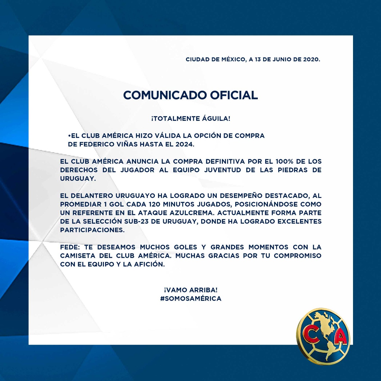 Club América on Twitter: 