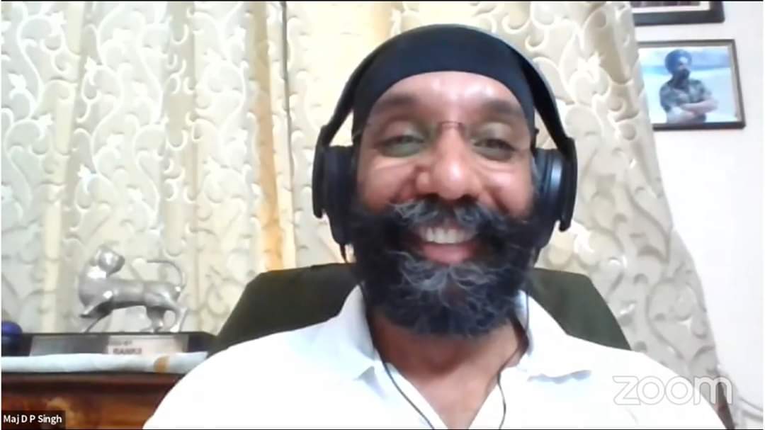 SAI_Edu_In's tweet photo. The #eSummerCamp hosted the first Blade Runner of India and Kargil War Veteran, Major D.P.Singh at the Motivational Expert Session on Saturday, June 13, 2020, the viewership of the virtual session was much beyond 20,000. https://t.co/wgvIGc1IHj