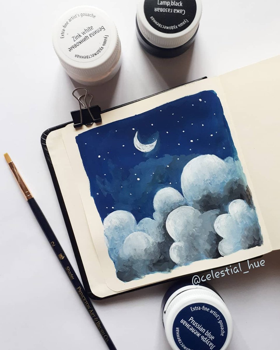Day 6/100 of #the100dayproject 🤩
Clouds gouache painting ☁️💜
#the100daychallenge #100daychallenge #100dayproject #cloudspainting #clouds #nightskypainting #nightsky #moonpainting #gouache #gouachepainting #paintpaintpaint #paintdaily #aestheticart #aestheticpainting