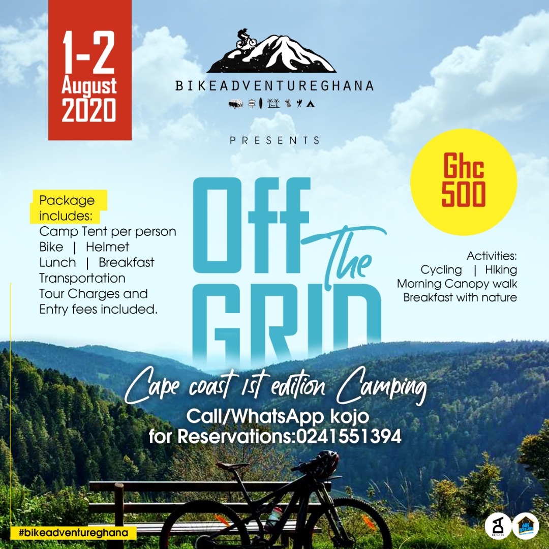 CharwaySteven's tweet photo. Step into nature, revitalize your soul, let's explore Cape coast while we draw close to nature. @socialdrivegh
#BikersForTrump
#BikeAdventureGhana
#OffTheGrid
#offthebridge
#strongtogether
#StrongerAsOne
#teamjay
#Bar4Bar
#augustacamp2020 https://t.co/sfFk1bw8ci