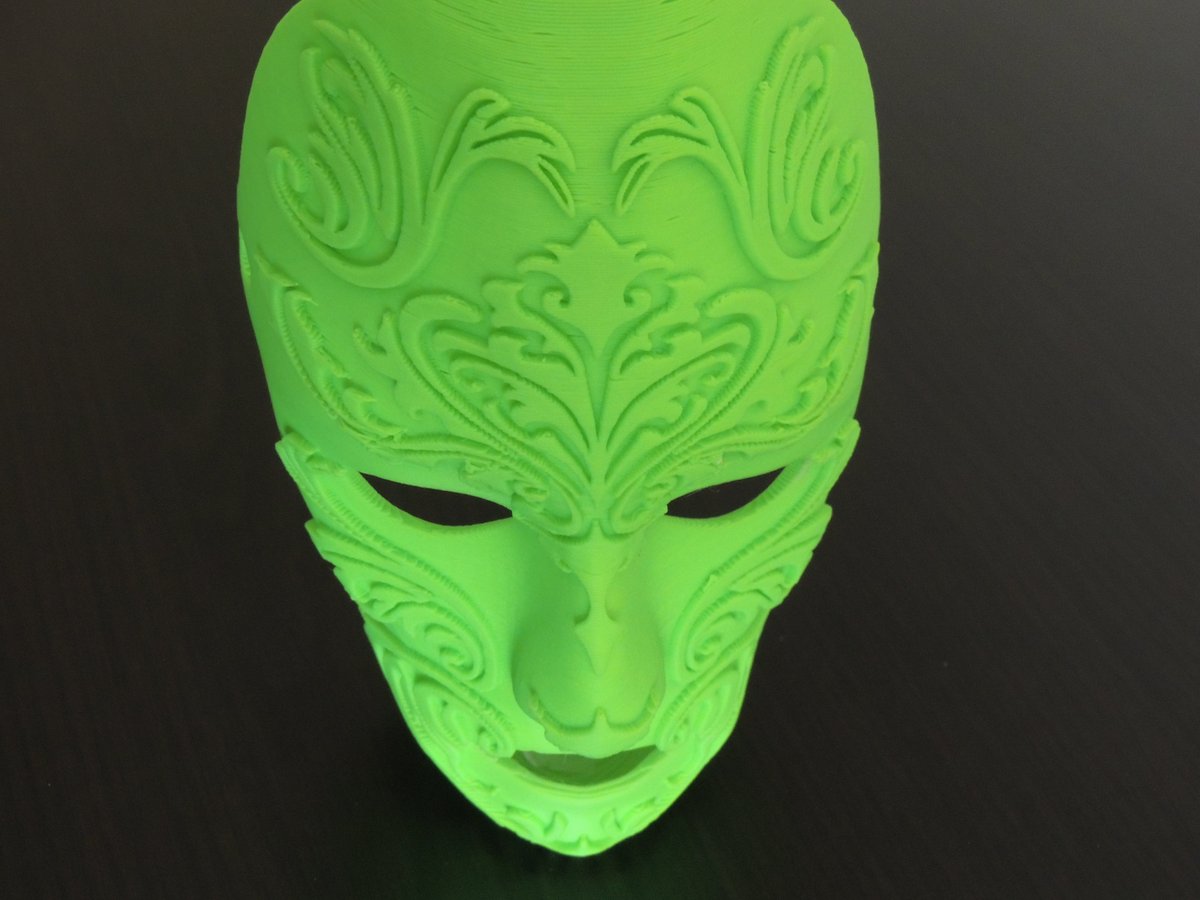 almiradjo's tweet photo. I have just 3D modeled and 3D printed this cosplay mask with floral ornaments. #cosplay #cosplayer #cosplaygirl #cosplaying #venetianmask #deatheater https://t.co/rMdp85Ra2X