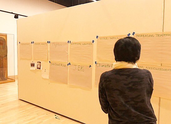 GlobalSFSU's tweet image. One year ago we prototyped exhibit concepts for our Climate Stories exhibition - we’ll be continuing that work virtually this summer for new online exhibits! #exhibitdevelopment #prototyping #MuseumFromHome