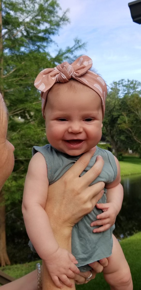 kvministries's tweet photo. Edie Vallotton is 3 months old and loving life! She is going to be a hope filled revivalist like her mom and dad...and her Papa! 🤪 https://t.co/VdJfvealxt