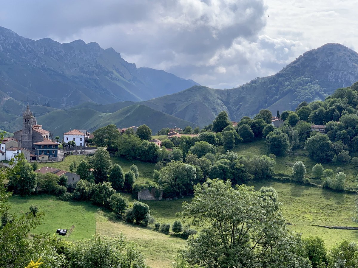 SpanSteps's tweet photo. Trekking the GR 109 in Asturias. https://t.co/8nAF6ftbEb