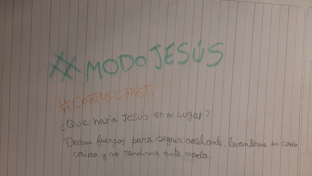 Rochi_Otaku's tweet photo. #Modojesus #CorpusChristi2020 @VicariaJuventud https://t.co/v2Z391mOhm